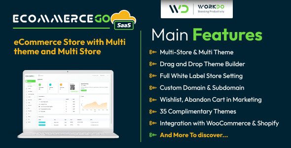 eCommerceGo SaaS 4.4.0 – eCommerce Store