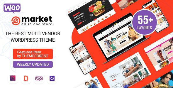 eMarket 8.1.7 – Multipurpose WooCommerce Theme