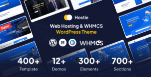 Hostie 2.3.5 – Web Hosting & WHMCS WordPress Theme
